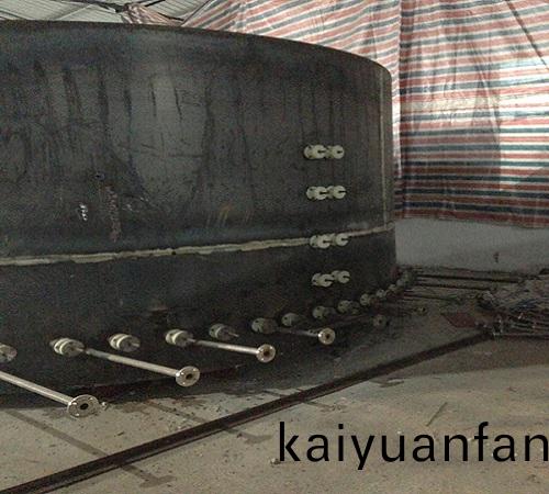 大型井式炉安装施工图